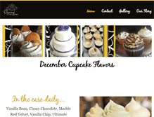 Tablet Screenshot of classycupcakesvero.com